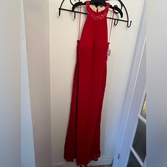 NWT US 16 Addition Elle Evening/Formal Red Dress - Picture 9 of 14